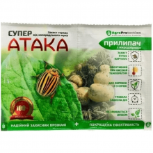 Инсектицид Супер Атака 4 мл + Прилипатель 10 мл от колорадского жука AgroProtection