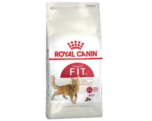 Сухой корм для котов Fit 32 имеющих доступ на улицу 2 кг Royal Canin