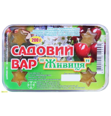 Мазь-замазка Садовий вар Живиця для дерев і кущів 200 г Агромаг