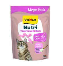 Таблетки GimCat NUTRI Taurine Bites Quark для кошек с сыром и таурином 354 таблеток GimCat срок 12.2026