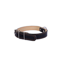 Нашийник Collar подвійний ширина 20 мм довжина 32-40 см чорний 01411