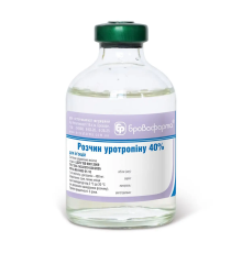 Розчин Уротропін 40% антисептичний засіб для тварин 50 мл Бровафарма