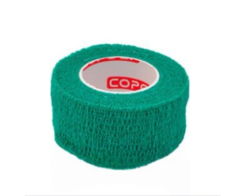 Фиксирующая повязка COPOLI 2,5 см Зеленая Cymedica