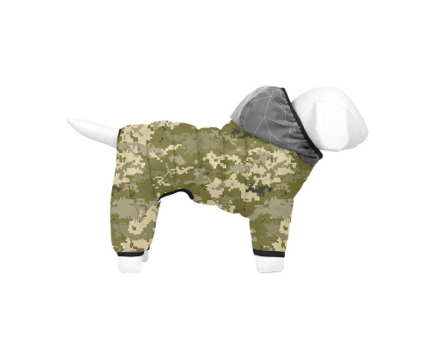 Комбинезон для собак WauDog Clothes Милитари S 30 В 57-59 см С 40-43 см Collar