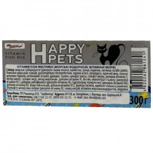 Сухий корм для котів Happy Pets Vitamin fishmix вітамінно-рибний мікс ВАГОВИЙ ціна за 1 кг ЗооВектор