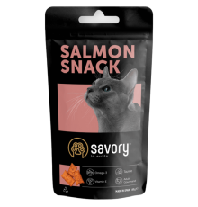 Ласощі для котів Сейвори SAVORY  Гурман із Лососем 60г Savory