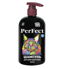 Шампунь для довгошерстих котів PerFect з антистатичним ефектом 250 мл Ветсинтез