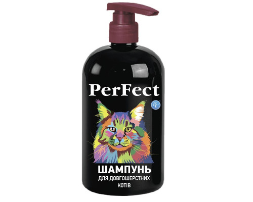 Шампунь для длинношерстных котов PerFect с антистатическим эффектом 250 мл Ветсинтез