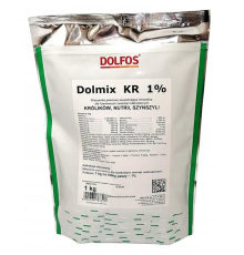 Премікс Dolmix KR 1% вітамінно-мінеральний комплекс для кролів нутрій шиншил 1 кг Dolfos