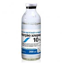 Натрия хлорид 10% раствор 200 мл O.L.KAR 