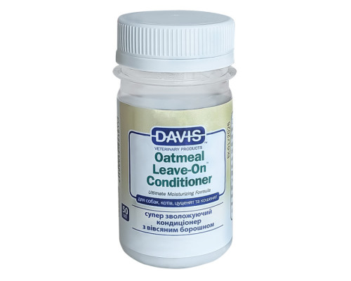 Кондиционер для собак и котов Овсяная мука Davis Oatmeal Leave-On увлажняющий 50 мл