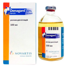 Розчин для ін'єкцій Денагард 10% антибактеріальний препарат 100 мл Novartis