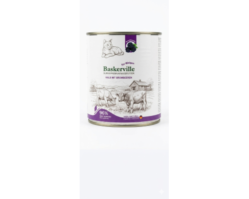 Корм для цуценят Super Premium телятина з ожиною 800 гр Baskerville