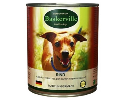Корм для собак з яловичиною 400 г Baskerville