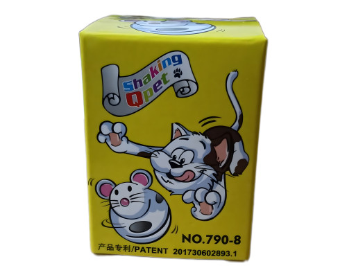 Игрушка д/кош Кормушка-игрушка Мышка 5*7 см арт.3354-M-HLDT