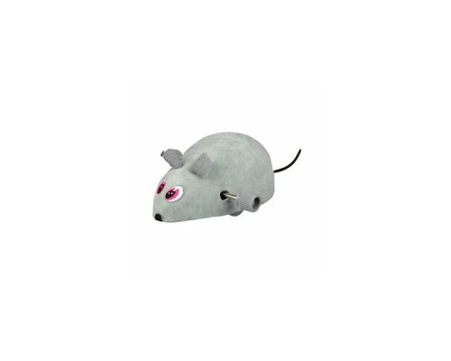 Игрушка для кошек Мышь заводная маленькая 7 см
