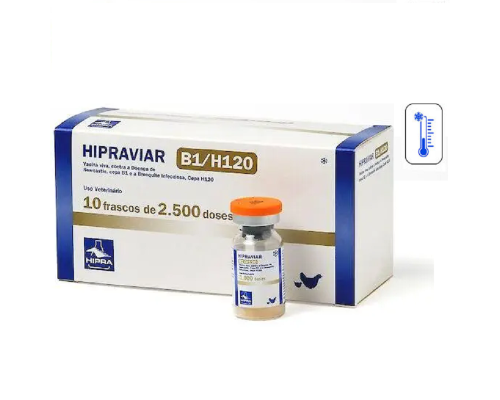 Вакцина Ла-Сота Ньюкасла ХІПРАВІАР-B1 H120 2500 доз Hipra