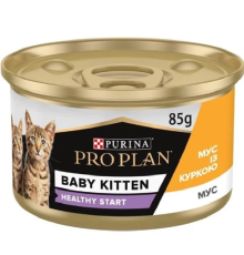 Корм для кошенят Baby Kitten Healthy Start мус із курки 85 г Purina Pro Plan