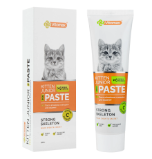 Паста для кошенят вітамінна Kitten Junior Paste з кальцієм і бета-глюканом 100 г Vitomax  