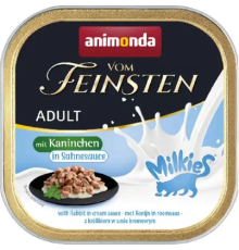 Корм для котів Adult з кроликом у вершковому соусі 100 г Animonda
