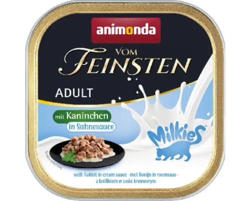 Корм для котів Adult з кроликом у вершковому соусі 100 г Animonda