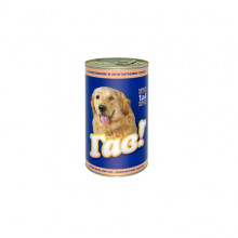 Корм для взросых собак консерва с кроликом в соусе ГАВ 1,24 кг
