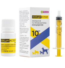 Суспензія Кокцистоп для котів та собак 10 мл Vitomax
