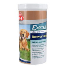Таблетки для собак і котів Excel Brewers Yeast вітаміни для шкіри та шерсті з пивними дріжджами та часником 8in1