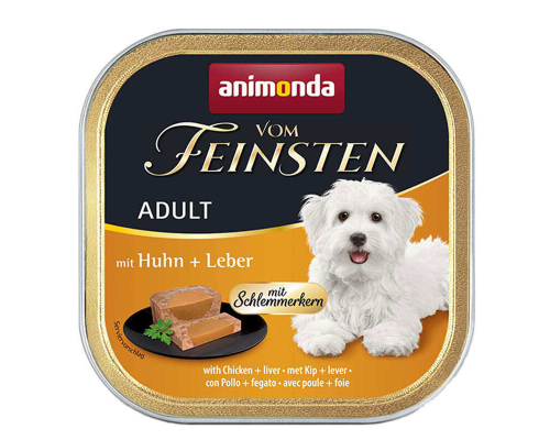 Корм для собак Adult с курицей и печенкой 150 г Animonda
