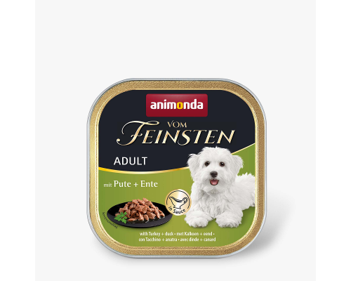 Корм для собак Adult с индюшкой и уткой 150 г Animonda