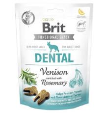 Ласощі для собак Dog Snack Dental для підтримки здоров'я зубів 150 г Brit Care