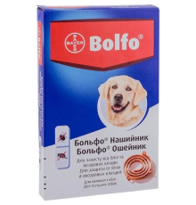 Больфо нашийник від білх та кліщів для великих собак 66 см Bayer