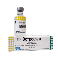 Эстрофан 10 мл гормональный препарат сельскохозяйственным животным BioVeta