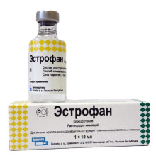 Розчин для ін'єкцій Естрофан гормональний препарат сільськогосподарським тваринам 10 мл BioVeta