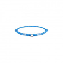 Шнурок для адресника WAUDOG Smart ID из паракорда, светоотражающий, размер S, 4 мм/25-45 см, синий COLLAR/ 603812