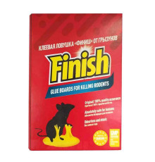 Клейова пастка книжка мала Finish від гризунів і комах з ароматом арахісу 17Х24,5 см Україна