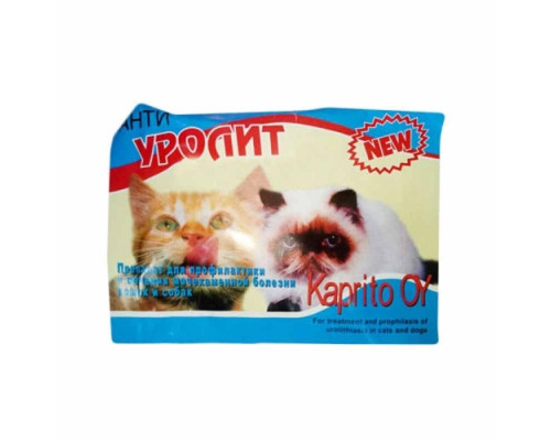 Анти Уролит для кошек и собак 8 табл Kaprito OY