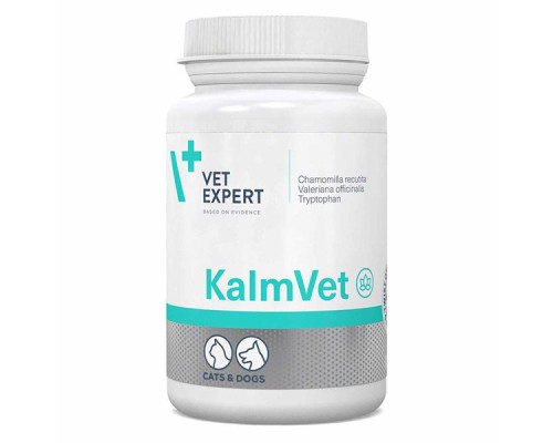 Таблетки KalmVet заспокійливе для собак та кішок № 60 VetExpert