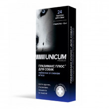 Празімакс плюс таблетки протигельмінтні для собак зі смаком мяса №24 Unicum premium