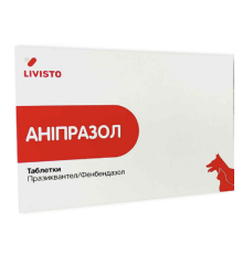 Таблетки для собак і котів Аніпразол антигельмінтик №3 Livisto
