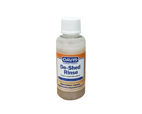 Кондиционер Davis De-Shed Rinse облегчение линьки для кошек и собак 50 мл
