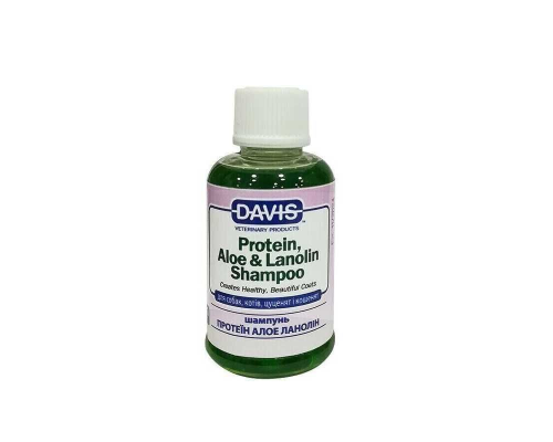 Шампунь Davis PROTEIN, ALOE & LANOLIN - с протеином и ланолином для собак и кошек (концентрат) - 50 мл пробник