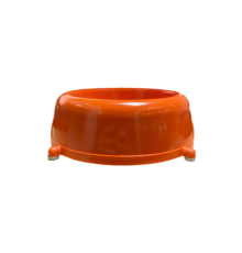 Миска для котів і собак Весна №2  помаранчева 650 мл Природа 