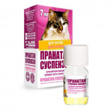 Пранатан 7 мл суспензия антигельминтная для кошек Якісна допомога OLKAR