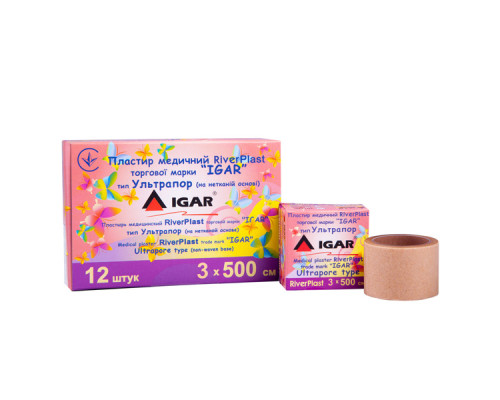 Пластырь Игар 3х500 см