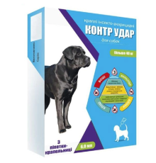 Краплі на холку Контр Удар для собак понад 40 кг № 3 Круг