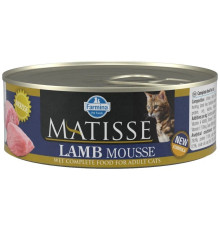 Вологий корм для котов Фарміна Farmina MATISSE CAT MOUSSE LAMB з ягням, 85 г 