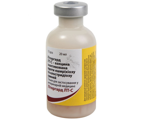Вакцина Литергард ЛТ-С 20 мл 10 доз для свиней Pfizer