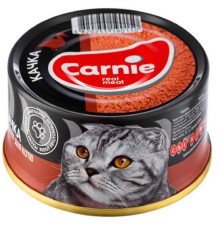 Корм Carnie паштет з качкою для дорослих котів 90 г Carnie