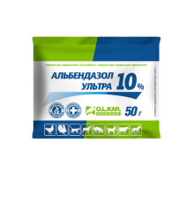 Альбендазол Ультра 10% 50 г O.L.KAR